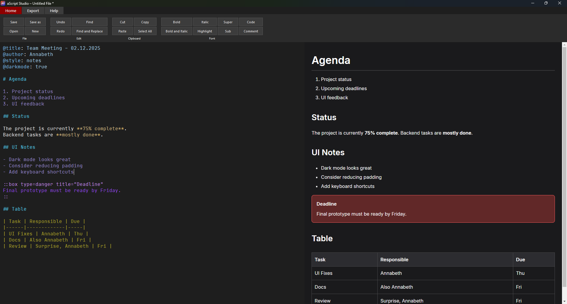 Preview Image of annascript.
