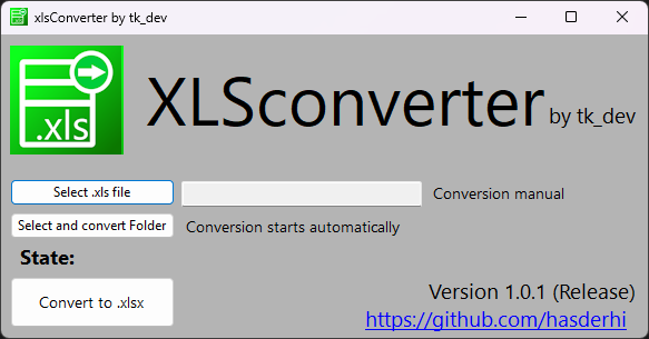 Preview Image of XLSconverter.