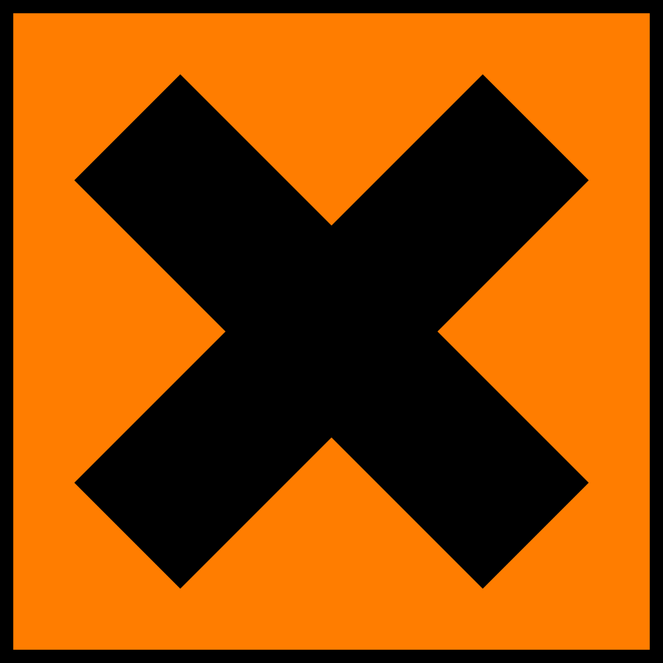 Warning Health Hazard - Outdated